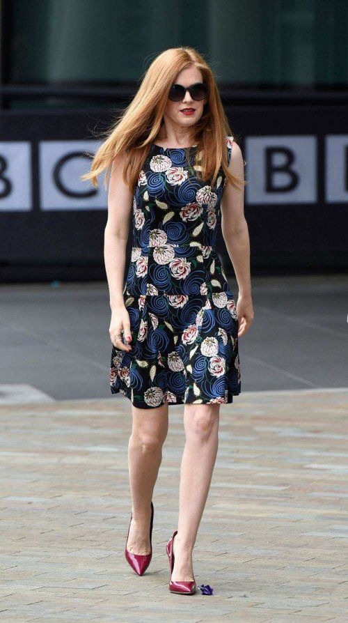 Actress Isla Fisher Out And About In Manchester 9