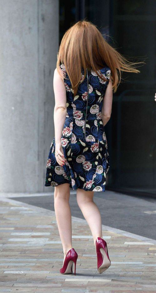Actress Isla Fisher Out And About In Manchester 10