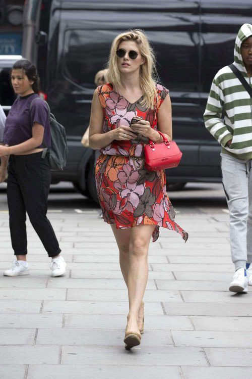 Ashley James Shopping for Jewellery at Folli Follie in London 9