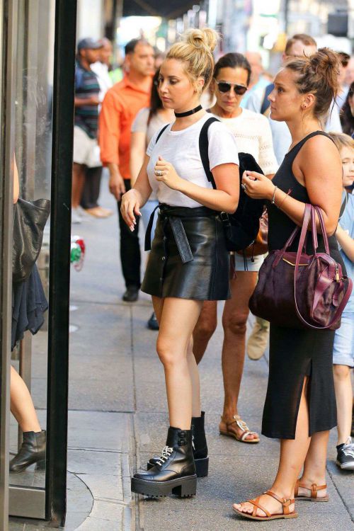 Ashley Tisdale Out And About In New York