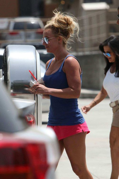 Britney Spears Shopping at Sephora in Westlake Village 4