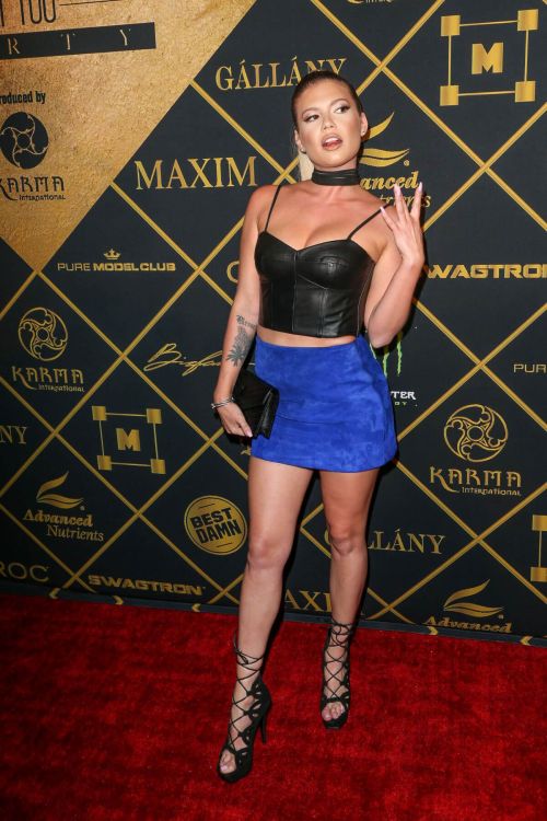 Chanel West Coast at 2016 Maxim Hot 100 Party in Los Angeles