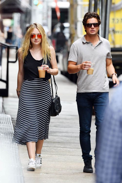 Dakota Fanning Out and About in Los Angeles in Tularosa
