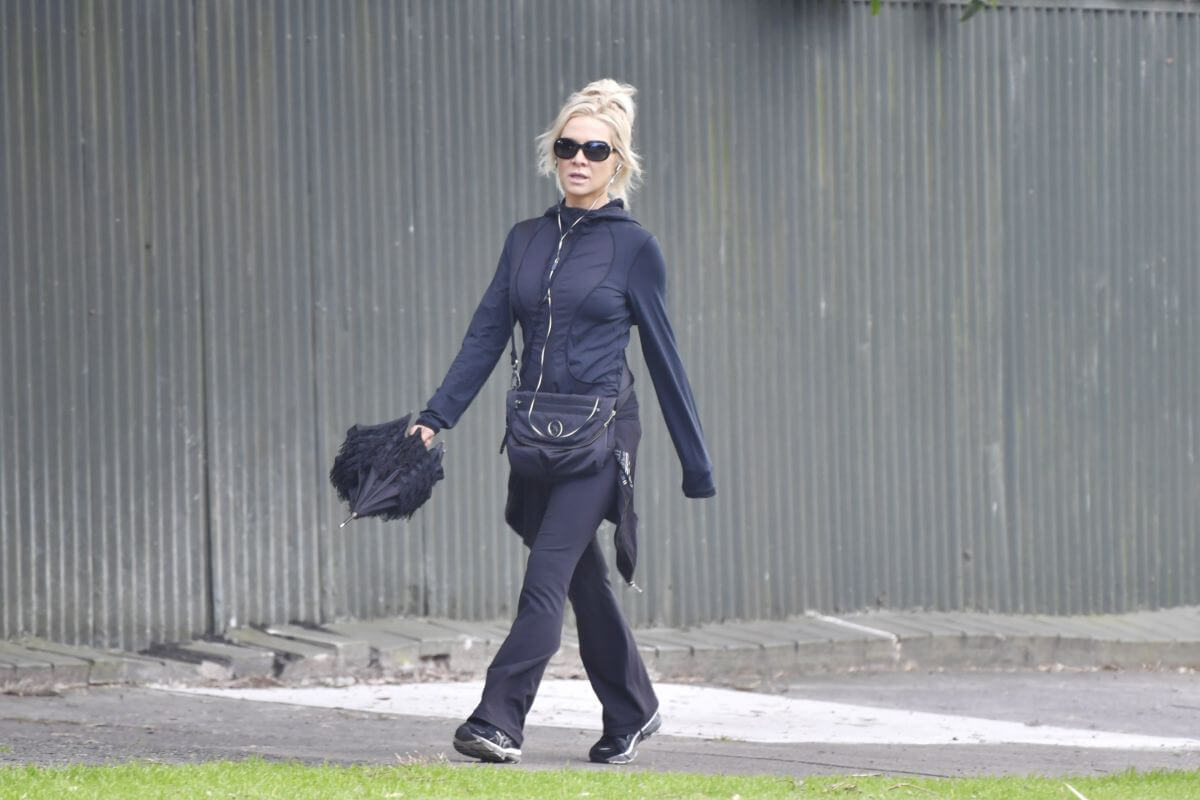 Danielle Spencer Out In Rose Bay