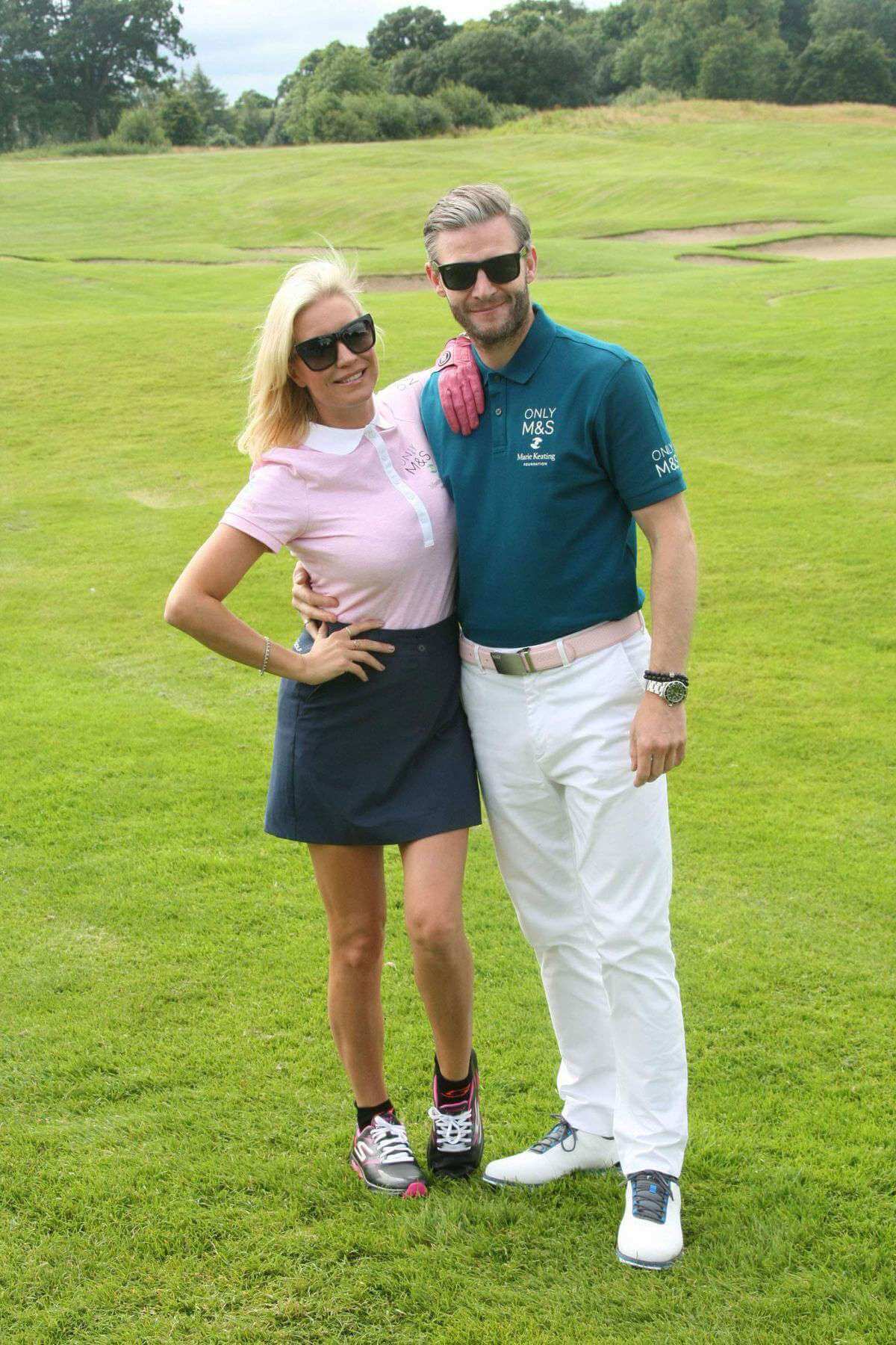 Denise Van Outen at Marie Keating Golf Classic in Kildare