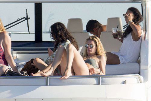 Doutzen Kroes in Bikini on a yacht in Formentera 1
