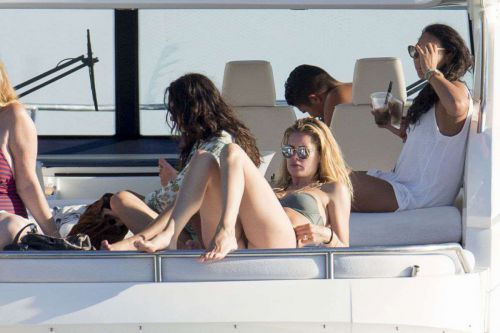 Doutzen Kroes in Bikini on a yacht in Formentera 5
