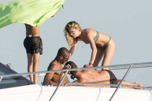 Doutzen Kroes in Bikini on a yacht in Formentera 6