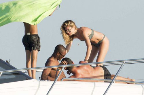 Doutzen Kroes in Bikini on a yacht in Formentera 10