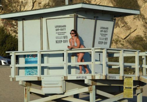Ferne McCann in Bikini at the Beach in Los Angeles