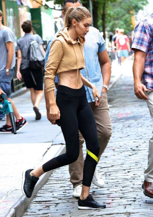 Gigi Hadid Leaves a Photoshoot in New York