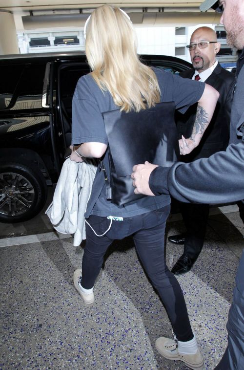 Iggy Azalea at Los Angeles International Airport 6