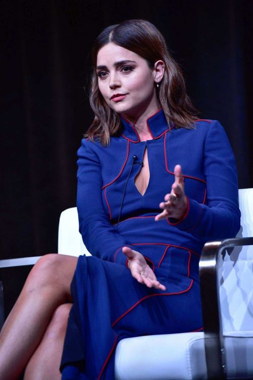Jenna Louise Coleman at Victoria Panel in Beverly Hills