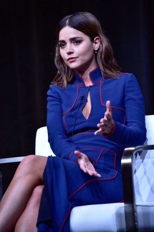 Jenna Louise Coleman at Victoria Panel in Beverly Hills 8
