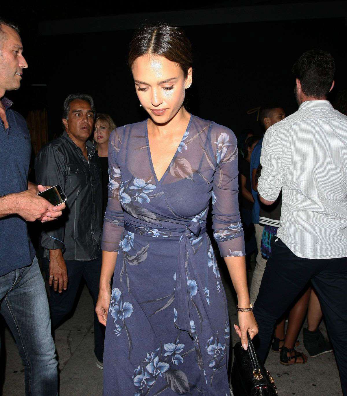Jessica Alba Leaves The Nice Guy Club in West Hollywood 16