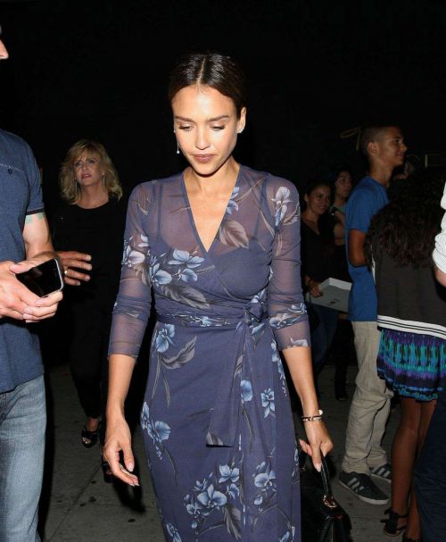 Jessica Alba Leaves The Nice Guy Club in West Hollywood 11