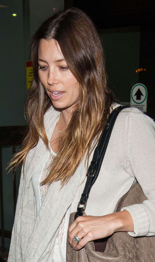 Jessica Biel at LAX airport in Los Angeles 8