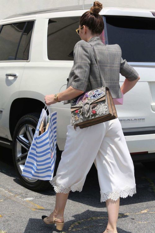 Jessica Biel Out Shopping in West Hollywood