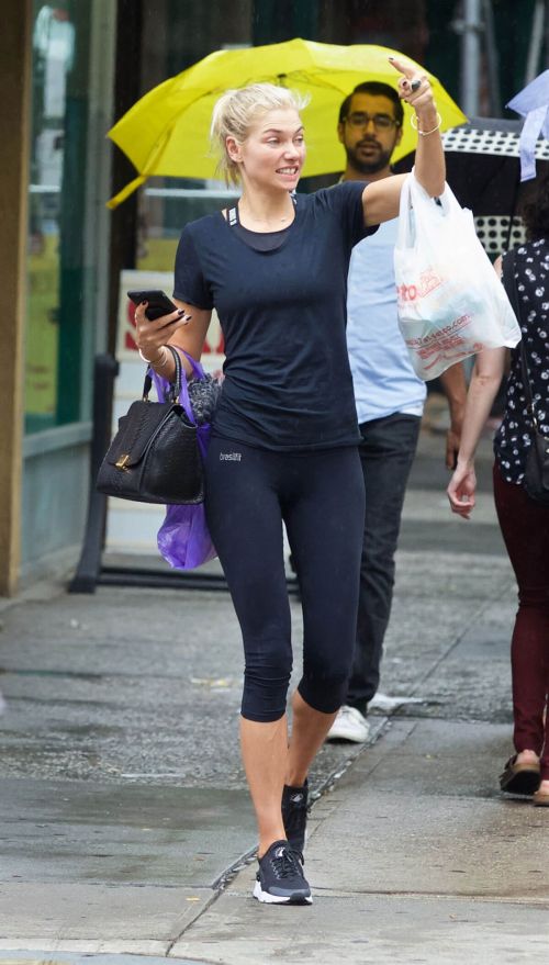 Jessica Hart Out and About in New York