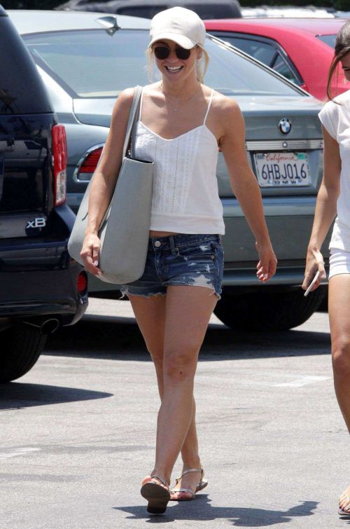 Julianne Hough in Denim Shorts Out in West Hollywood 12