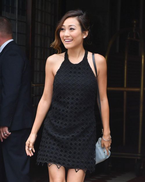Karen Fukuhara Leaves Her Hotel in New York
