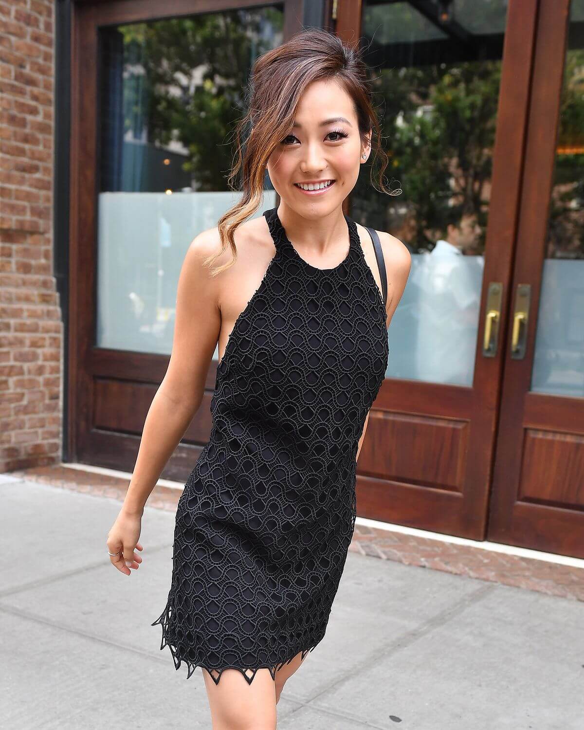 Karen Fukuhara Leaves Her Hotel in New York