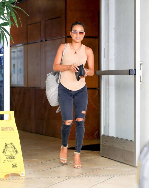 Karrueche Tran Runs Errands In Beverly Hills 8