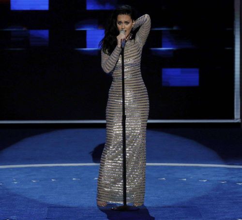 Katy Perry Performs at Democratic National Convention in Philadelphia 22