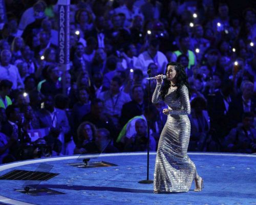 Katy Perry Performs at Democratic National Convention in Philadelphia 22