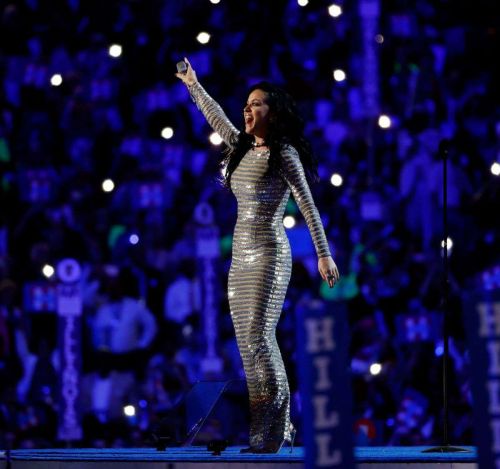 Katy Perry Performs at Democratic National Convention in Philadelphia