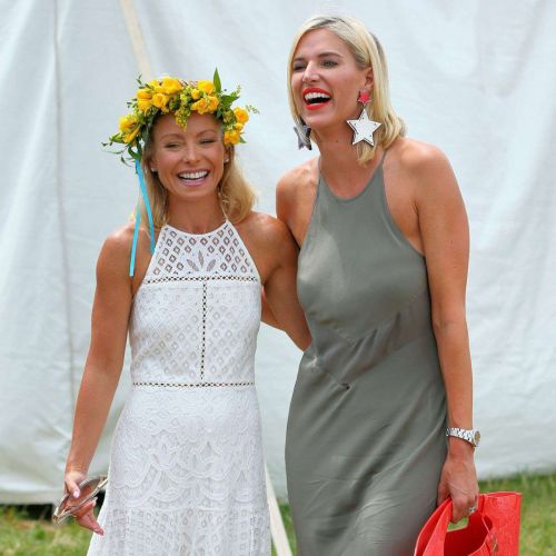 Kelly Ripa at Ovarian Cancer Super Saturday Project in New York