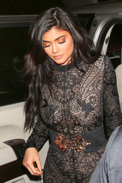 Kylie Jenner at Nice Guy in West Hollywood 1