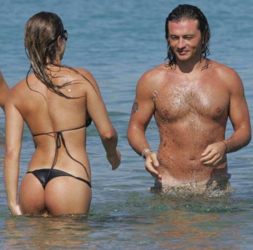 Lola Ponce wearing Black Bikini in Miami 6