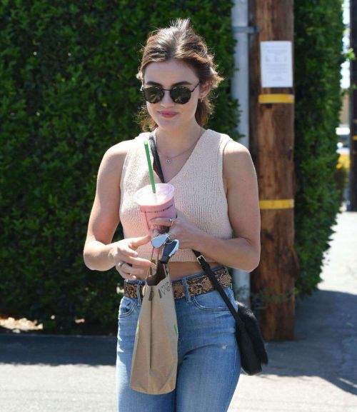 Lucy Hale Picking Up Lunch at Kreation in Los Angeles 2