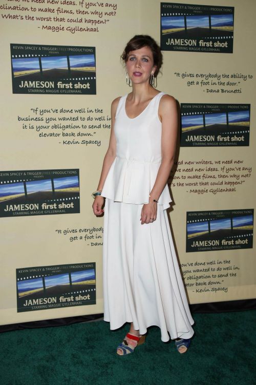 Maggie Gyllenhaal at Jameson First Shot Premiere in Los Angeles