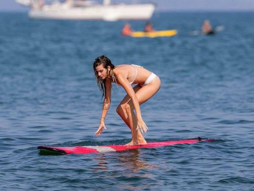 Rachel McCord in a Bikini on a Beach in Malibu 2