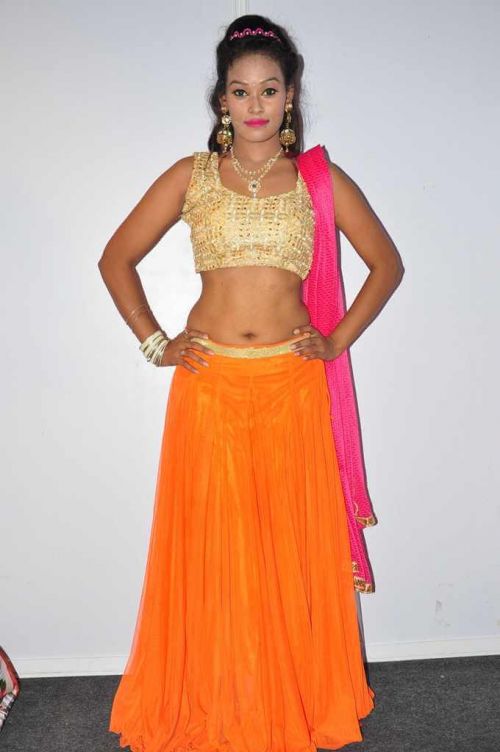 Actress Nisha at Aatadukundam Raa Movie Audio Launch Photos 3
