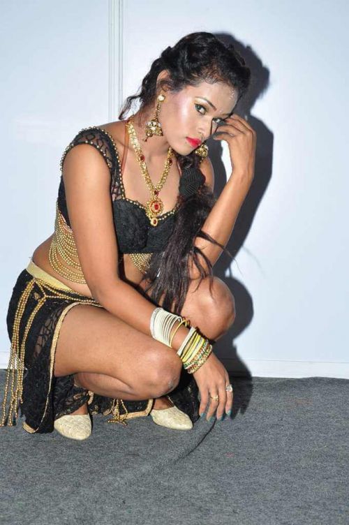 Actress Nisha Hot at Janatha Garage Success Meet Photos 10