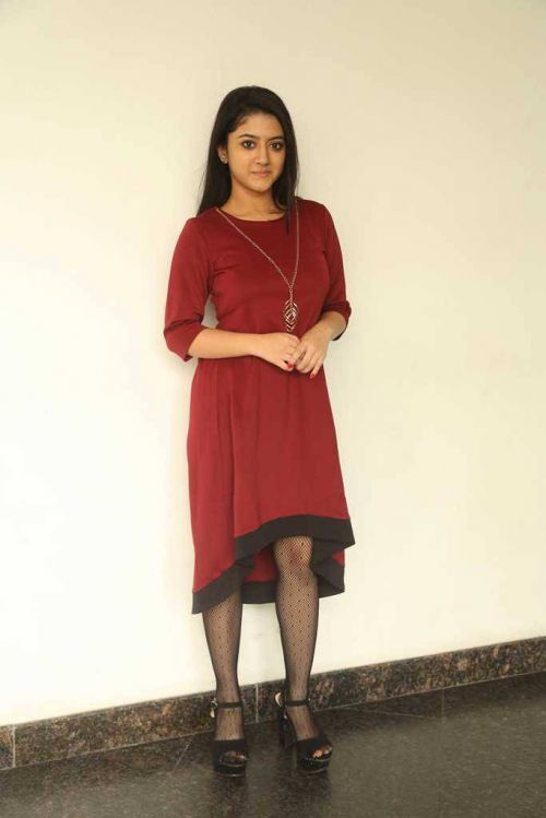 Actress Shriya Sharma at Nirmala Convent Movie Release Press Meet Photos 1