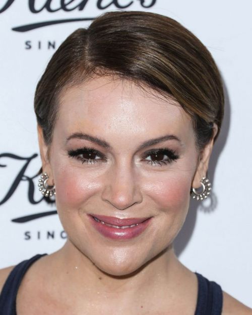 Alyssa Milano at Kiehl Liferide for the Ovarian Cancer Research Fund Alliance Photos