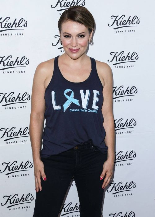 Alyssa Milano at Kiehl Liferide for the Ovarian Cancer Research Fund Alliance Photos 8