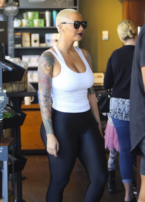 Amber Rose Stills at DWTS Practice in Hollywood 1