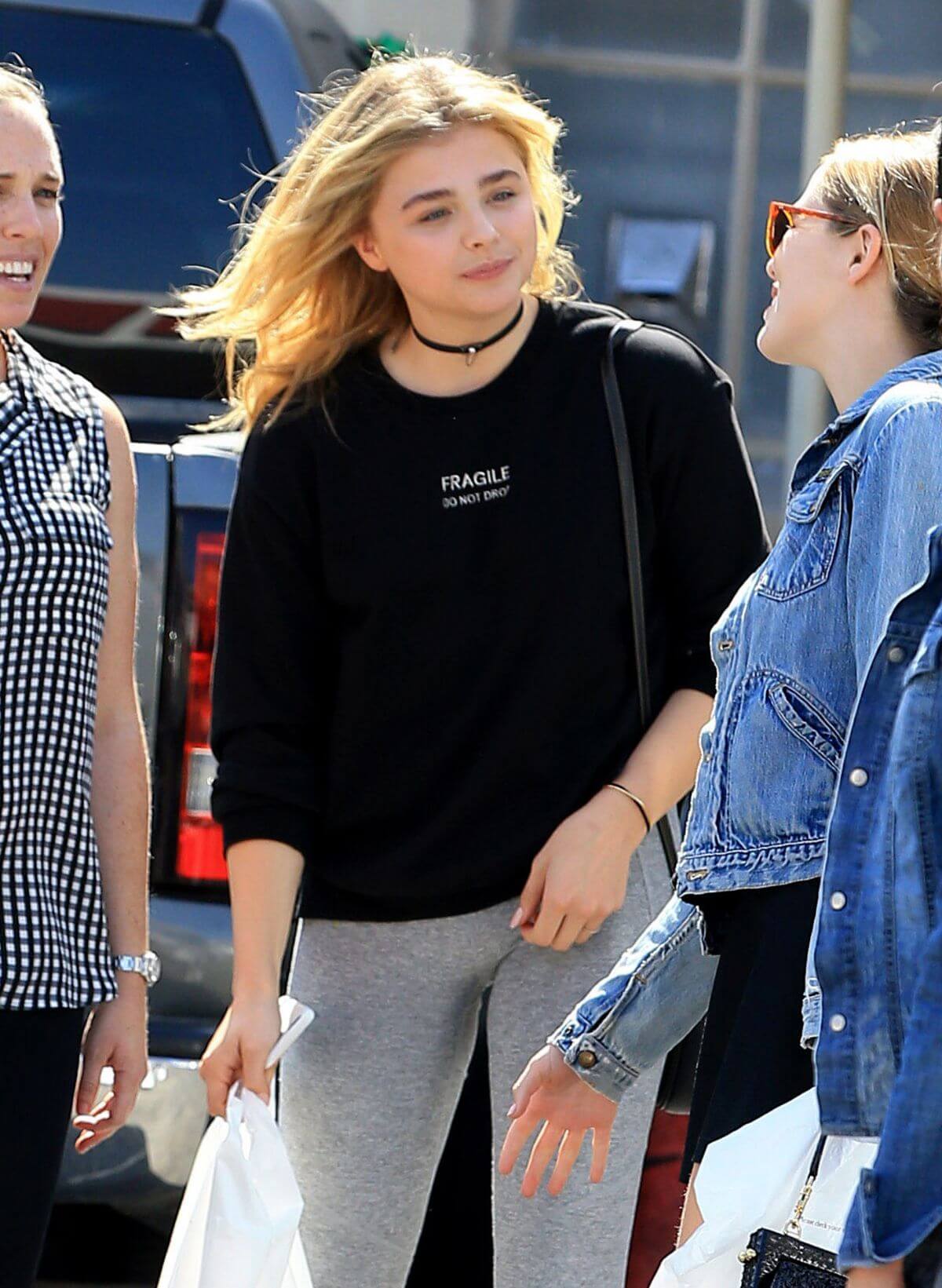 American Actress Chloe Grace Moretz Out in Beverly Hills