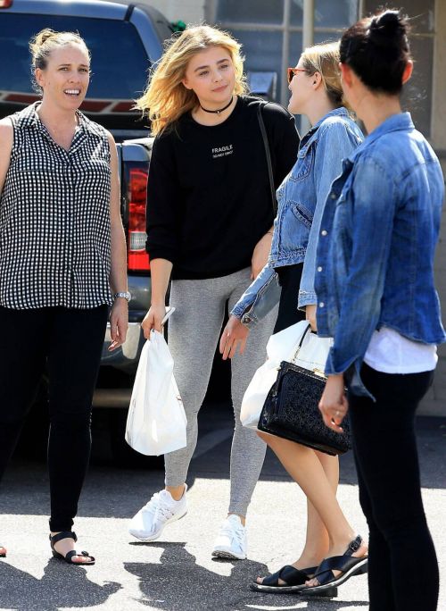 American Actress Chloe Grace Moretz Out in Beverly Hills