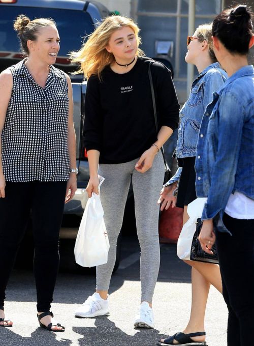 American Actress Chloe Grace Moretz Out in Beverly Hills 7