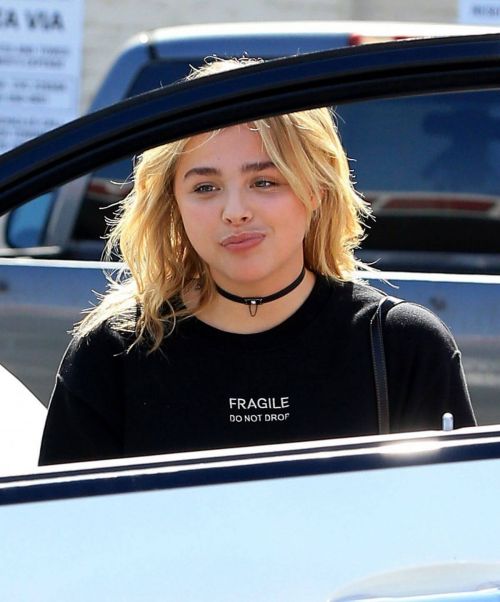 American Actress Chloe Grace Moretz Out in Beverly Hills 3