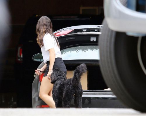 American Actress Danielle Campbell Out and About in Hollywood 4