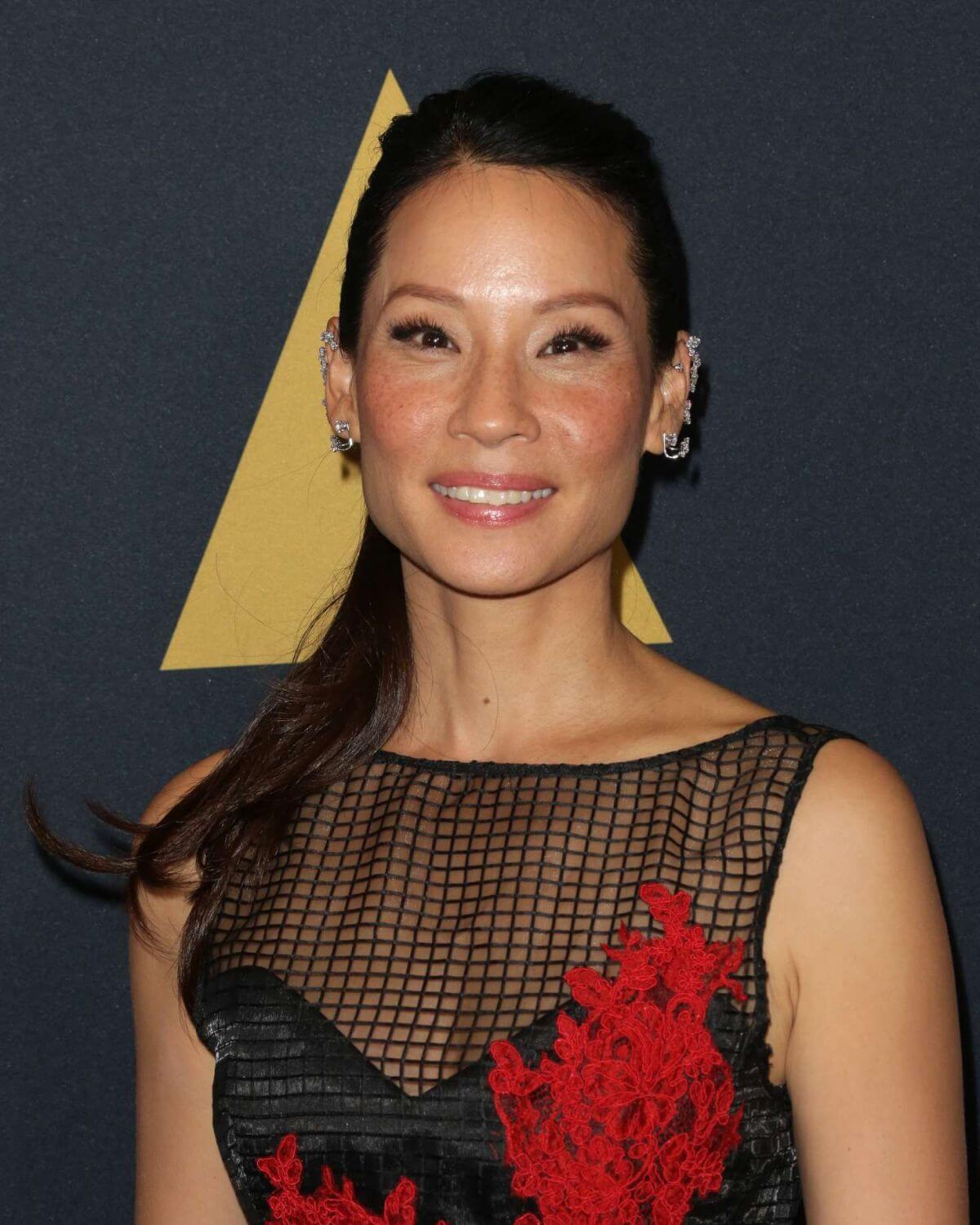 American Actress Lucy Liu at Student Academy Awards in Los Angeles
