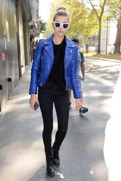 American Model Hailey Baldwin Out and About in Milan 1