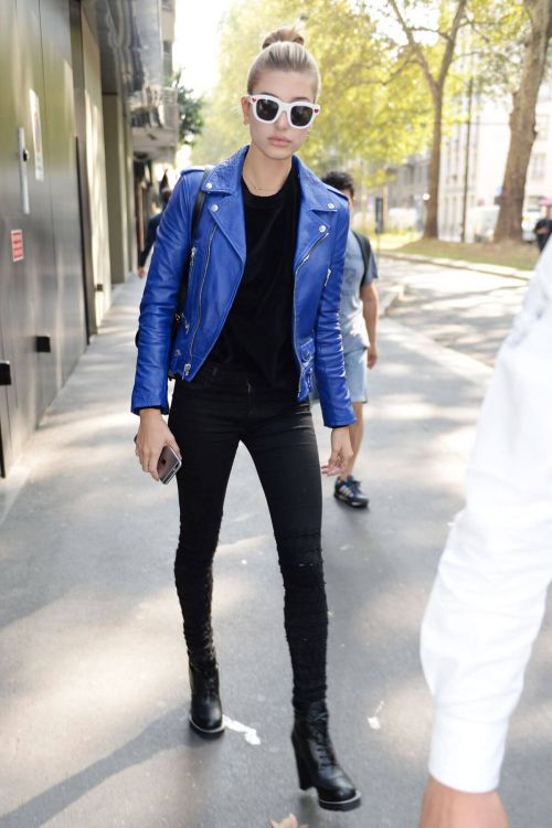 American Model Hailey Baldwin Out and About in Milan 2